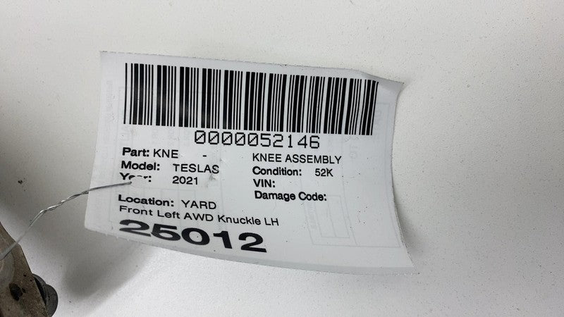 142031100F 2021-2024 Tesla Model S Front Left Spindle Knuckle Hub w/ ABS & Dust Shield AWD