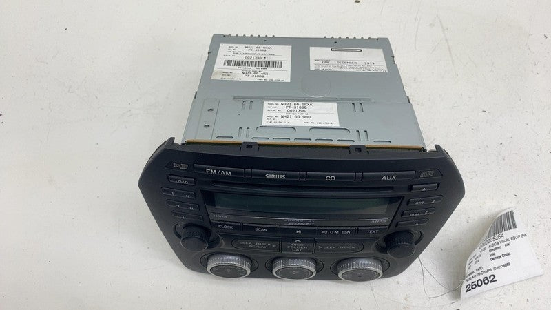 NH21669RXA ⭕ 09-15 Mazda MX-5 Miata Radio Receiver AM FM CD Stereo Control Panel NH21669RXA
