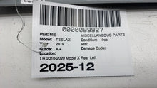 ⭕ 2016-2020 Tesla Model X Rear Left Door Decor Trim Ash Burl Graph 1035826-19-B