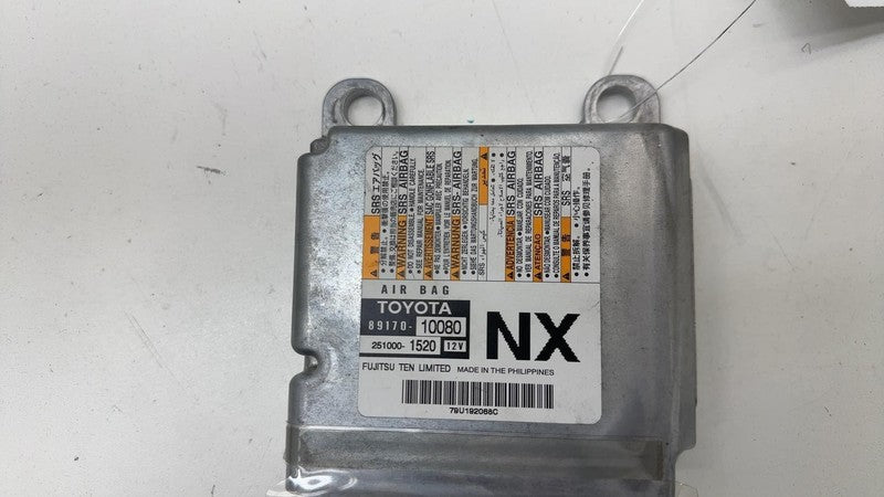 8917010080  18-19 Toyota C-HR SRS Restraint Diagnostic Computer  89170-10080 Has Crash Data