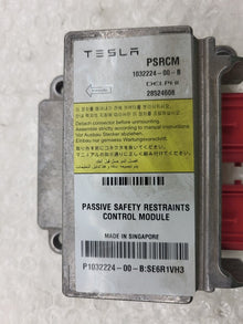 ⭕ 16-19 Model S Passive Safety Restraint Control Module Crash Data 1032224-00-B