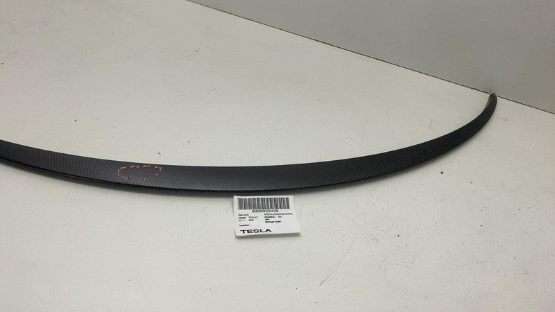 ⭕ 20-23 Tesla Model Y  Liftgate Trunk Lip Spoiler Wing Carbon Fiber 15