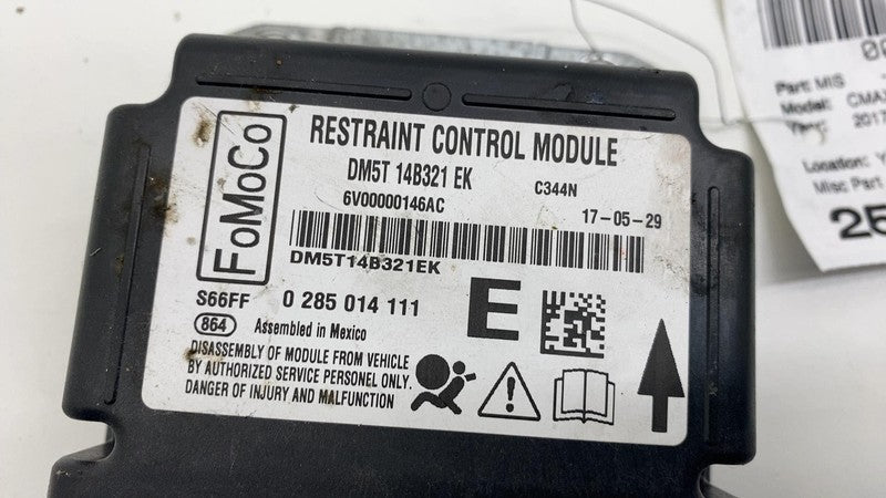 DM5T-14B321-EK 2013-2018 Ford C-Max Restraint Safety Control Module Unit OEM DM5T-14B321-EK