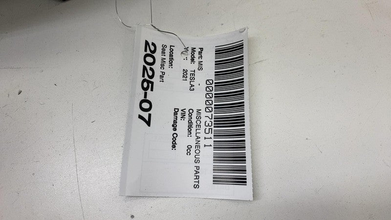 ⭕ 17-23 Model 3 Front Driver Side Seat Upper Cushion Left Black OEM 14