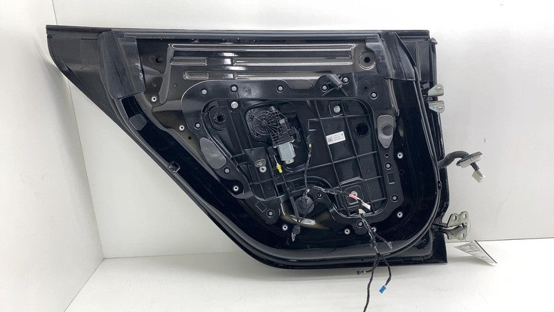 1081441-E0-C ⭕  17-20 Tesla Model 3 M3 Rear Driver Side Door Shell Panel Left LH Black PBSB