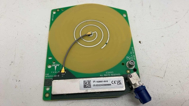 192000100B ⭕ 2020-2024 Tesla Model Y  Antenna GPS GNSS Rain Sensor Module Unit 1920001-00-B