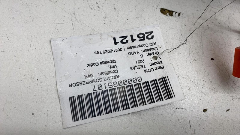 ⭕ 21-25 Model 3 M3 Air Conditioning Compressor Pump w/ Wire Harness 15