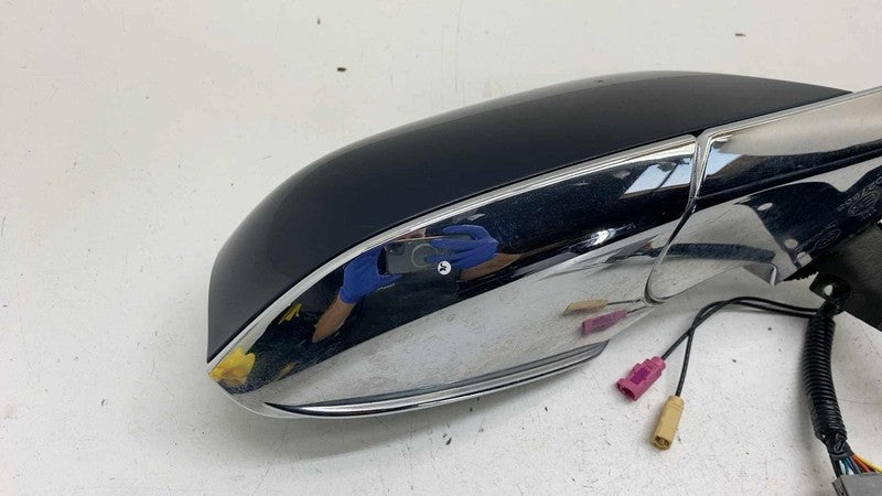 ⭕2012-2015 Tesla Model S Front Right Exterior Rear View Door Mirror RH Blue PMMB