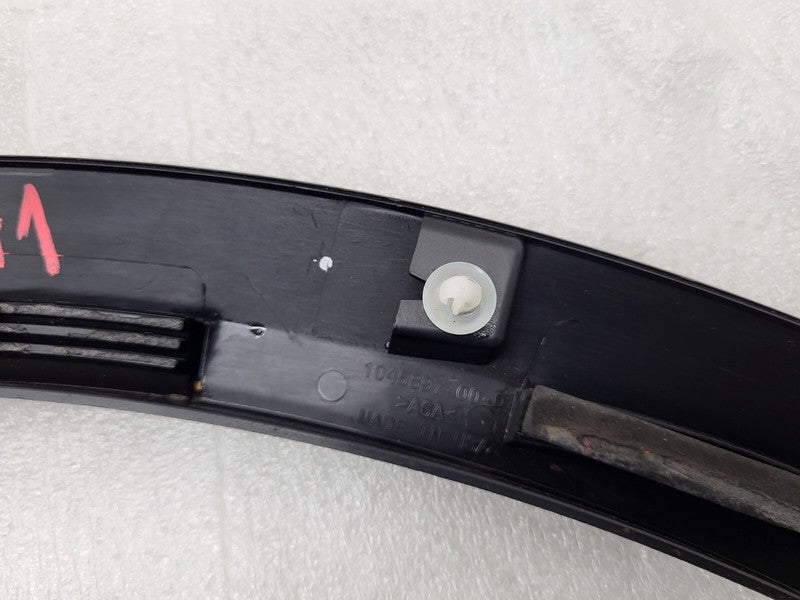 104589700D ⭕ 16-20 Tesla Model X MX Rear Right Wheel Fender Arch Flare Molding 1045897-00-D