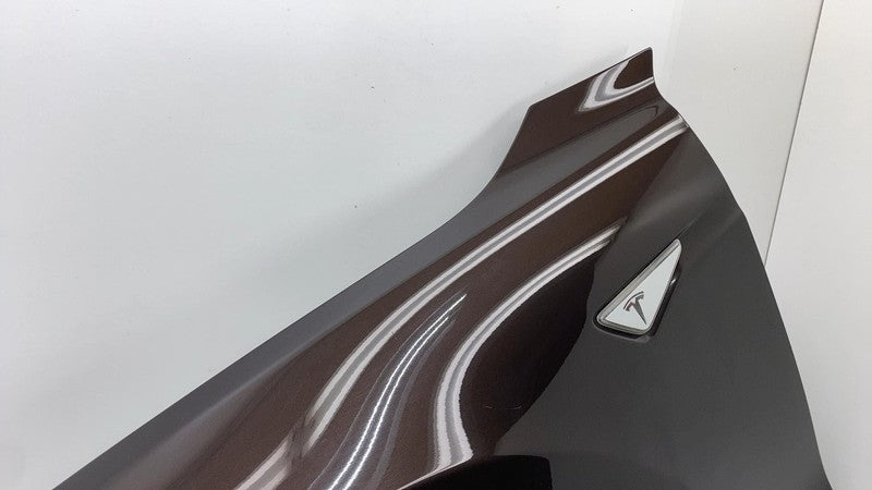 2012-2020 Tesla Model S Front Driver Side Fender Shell Panel Left LH Brown PMAB