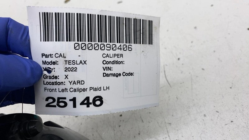 ⭕ 2021-2025 Tesla Model X Front Driver Brake Caliper Left Black OEM 14