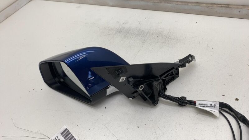 1110777-98-H ⭕ 2017-2020 Tesla Model 3 Front Left Exterior Rear View Door Mirror LH Blue PPSB
