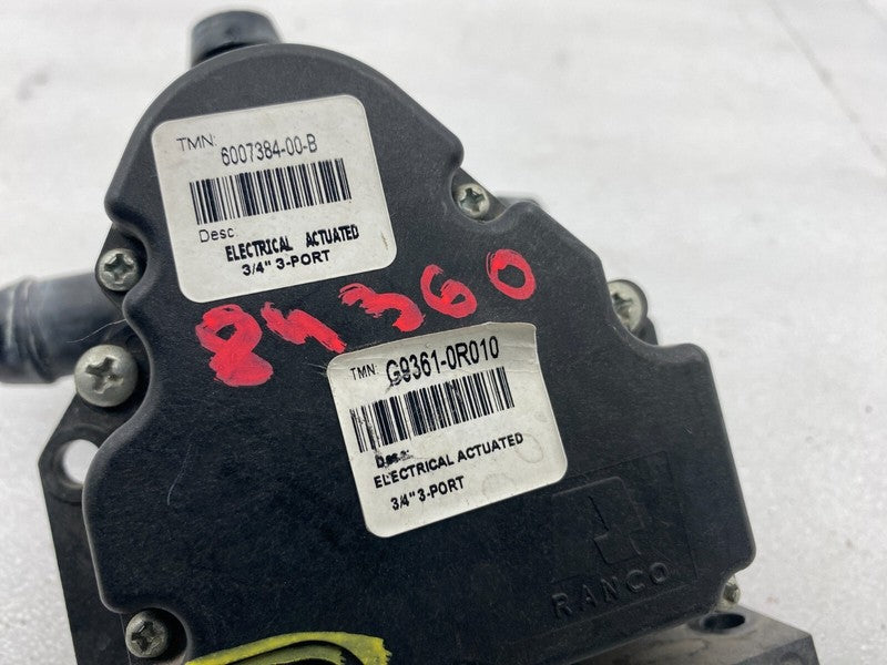 6007384 00 B ⭕12-20 Model S 3-Way Port Coolant Valve Electric Actuator 3/4" inch 6007384-00-B