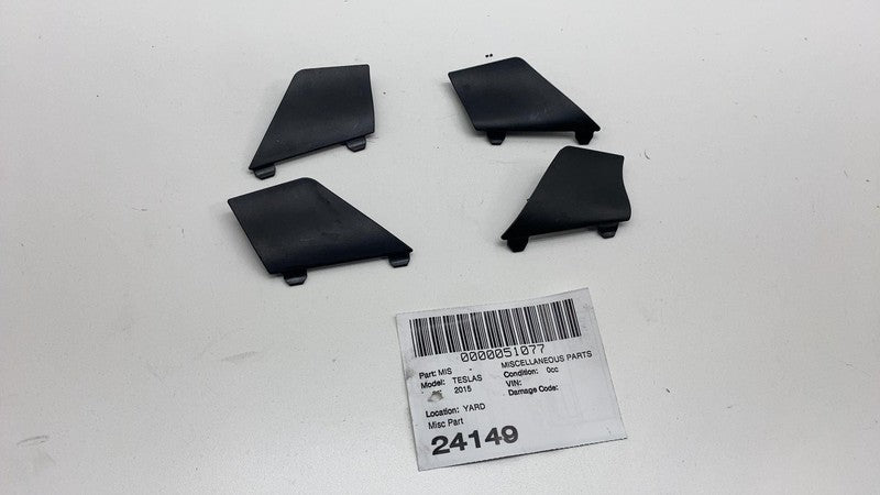 100794200E 2012-2020 Tesla Model S Set of 4 Front & Rear Door Handle Insert Trim Cover OEM
