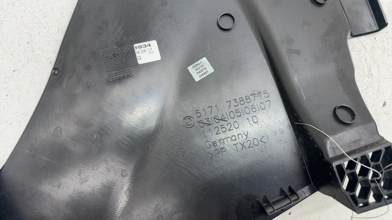 ⭕ 2017-2023 BMW 540i Front Driver Side Windshield Cowl Vent Trim Left 