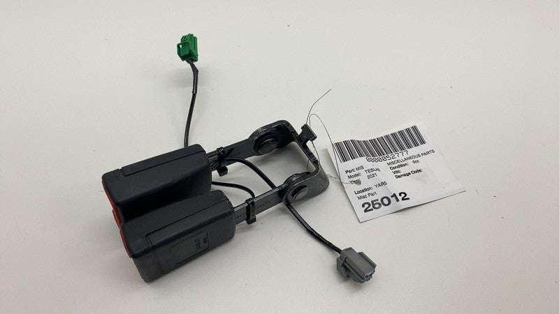 2021 2022 2023 2024 Tesla Model S MS Rear Passenger Side Seat Belt Buc