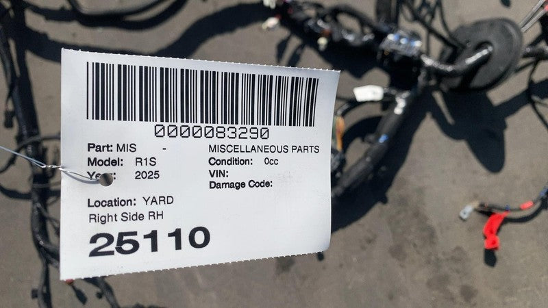 PT00876923-D ⭕ 2025 Rivian R1S Passenger Side Engine Wiring Harness Cable Wire Loom Left LH