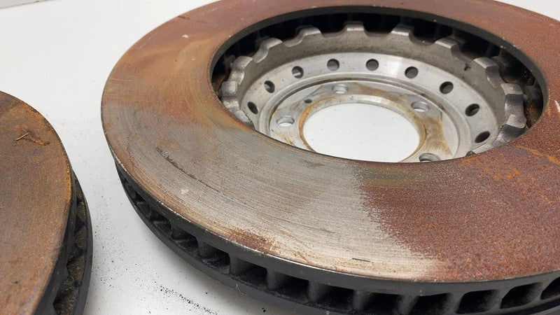 9Y0.615.301.AJ ⭕ 2024 Porsche Cayenne Coupe Left & Right Disc Brake Rotor 9Y0615302 / 9Y0615301