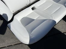 ⭕ 18-20 Tesla Model S Left & Right Front Bucket Seat + Rear 2nd Row Seat White