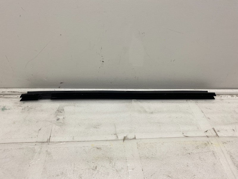 ⭕ 16-23 Tesla Model X Rear Driver Side Door Window Inner Belt Rubber Seal Left