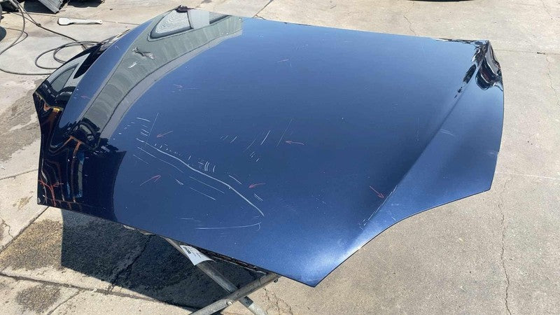 ⭕2012-2015 Tesla Model S MS Front Bonnet Hood Shell Panel Assembly OEM Blue PMMB