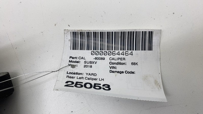 ⭕ 2013-2023 XV Subaru Crosstrek Rear Driver Side Caliper w/ Brake Hose Line Left