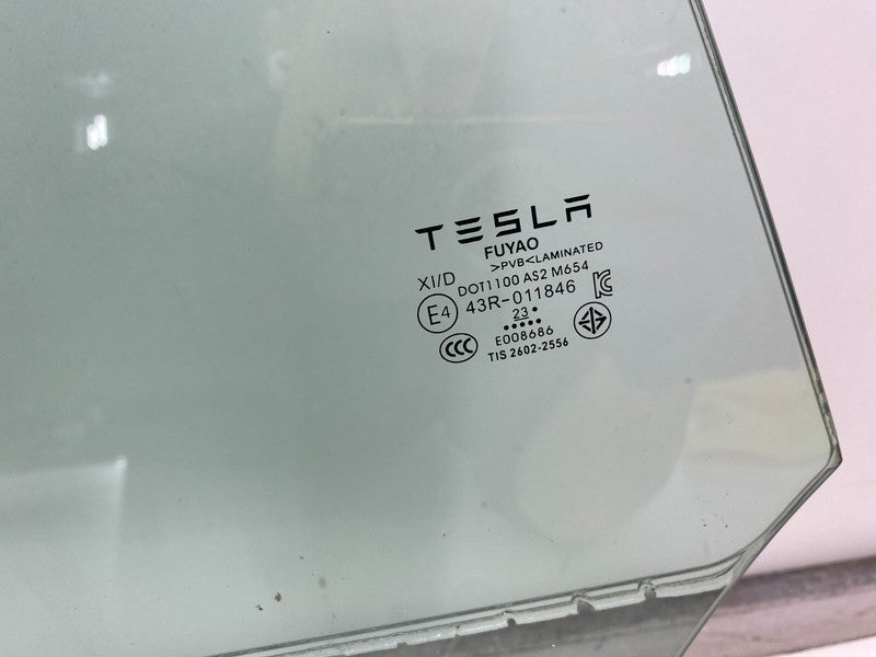 E4 43R-011846 ⭕ 2024 2025 Tesla Model 3 Rear Right Highland Passenger Door Window Glass Double