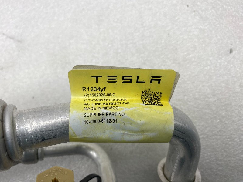 ⭕ 17-23 Tesla Model 3 Y A/C Line Supermanifold to Compressor Pipe 1502