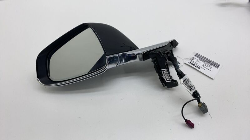16-20 Tesla Model S Left Exterior Rear View Door Mirror Black PBSB 1041317-00-E