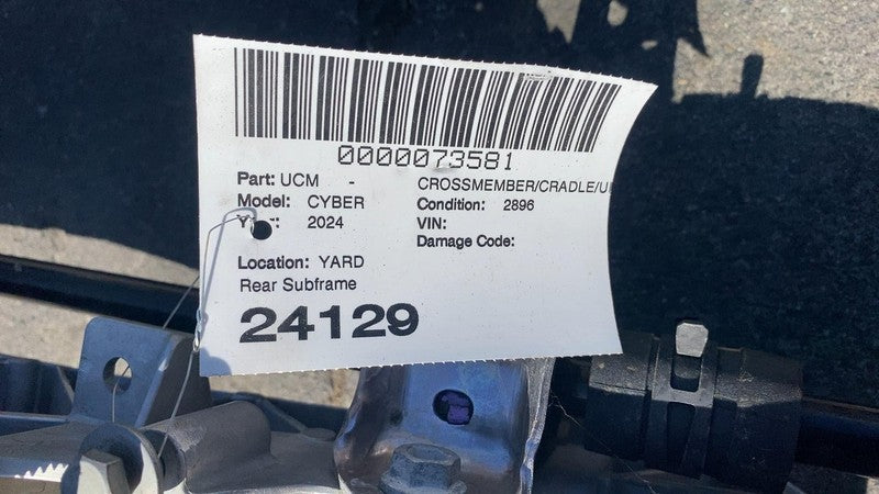 ⭕ 2024 Tesla Cybertruck Rear Suspension Subframe Cradle Crossmember 12