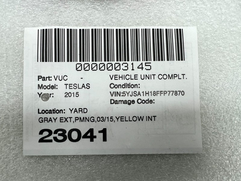 1005257-00-C ⭕ 2012-2016 Tesla Model S Front Driver Side Seat Airbag Left LH OEM 1005257-00-C