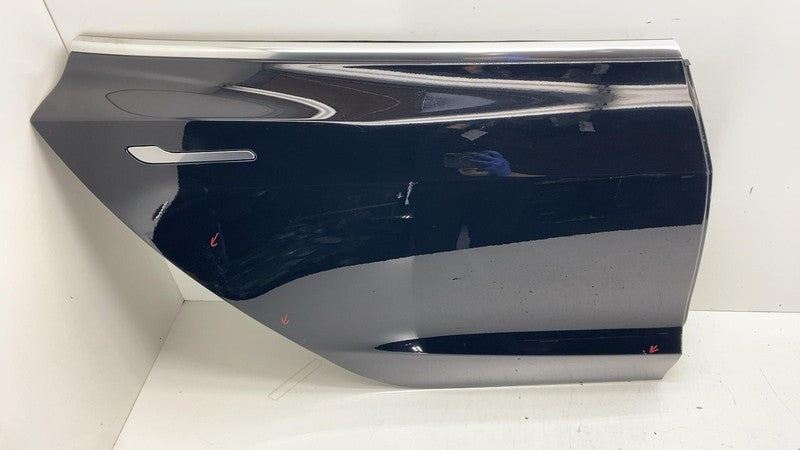 ⭕ 2017-2020 Tesla Model 3 Rear Passenger Side Door Shell Panel Right B