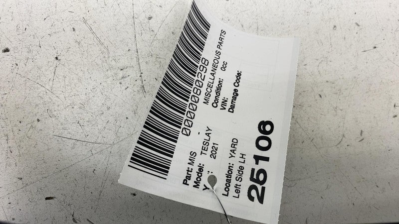 149424000A ⭕ 20-23 Model Y Left Exterior B-Pillar Applique Trim w/ Camera LH 1506885-90-F