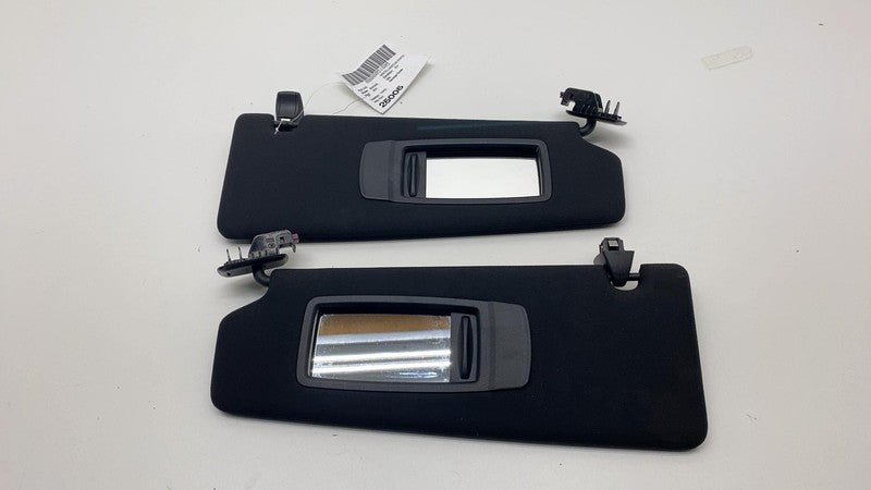 2017-2023 BMW 530e G30 Front Left & Right Windshield Sun Visor Black Sunvisor
