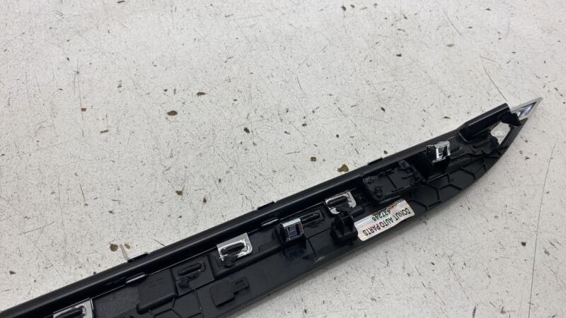 165874100A ⭕ 21-23 Tesla Model X Rear Left  Door Trim Cover Carbon Fiber Panel 1658741-00-A