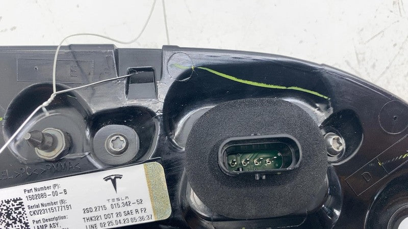 ⭕ 2020-2024 Model Y Rear Right Inner Taillight LED Tail Lamp 4-Pin 150