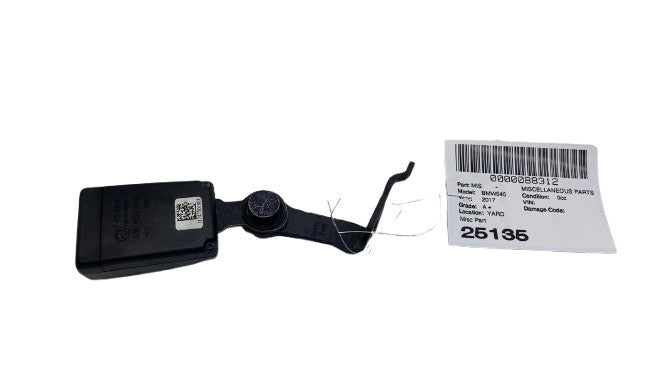 ⭕ 17-20 BMW 540i Rear Driver Side Lower Seat Belt Buckle Receiver Left