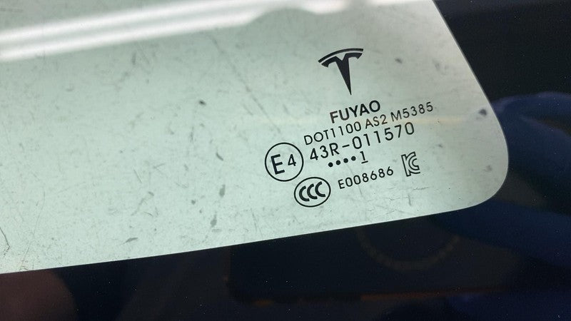 ⭕ 21-23 Model 3 M3 Rear Passenger Corner Window Quarter Glass Right 15