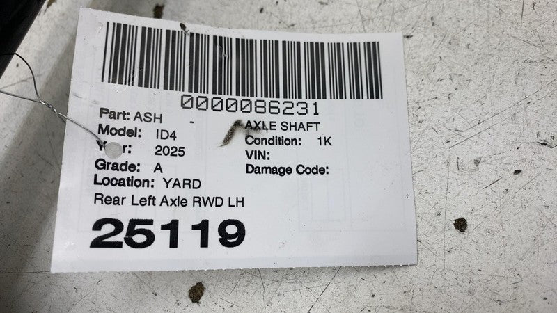 Axle Shaft VOLKSWAGEN ID4 Left 25