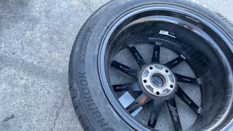 ⭕ 2012-2016 Model S 19x9.5 Wheel Rim w/ Hankook Ventus Tire 275/45 ZR1