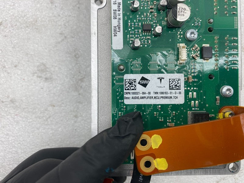 100616301D ⭕ 12-20 Tesla Model S MS Premium MCU Audio Amplifier Board Assembly 1006163-01-D