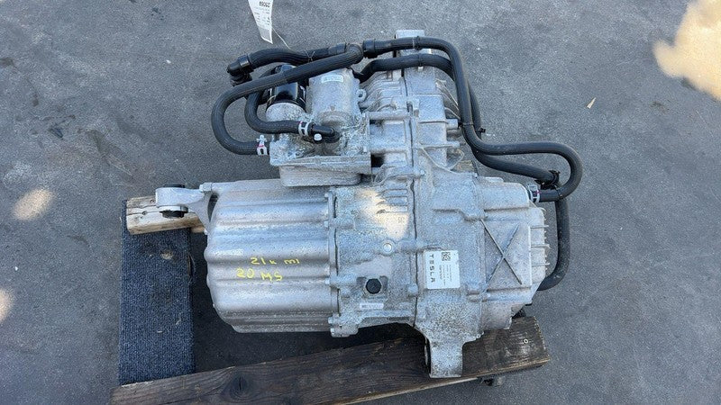 ⭕ 20-21 Tesla Model S Electric Engine Motor Rear Small Drive Unit 1037