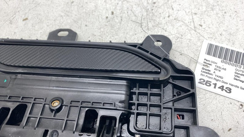 ⭕ 18-20 Model S Front Right Exterior Door Handle Outer GEN3 Gray RH 11
