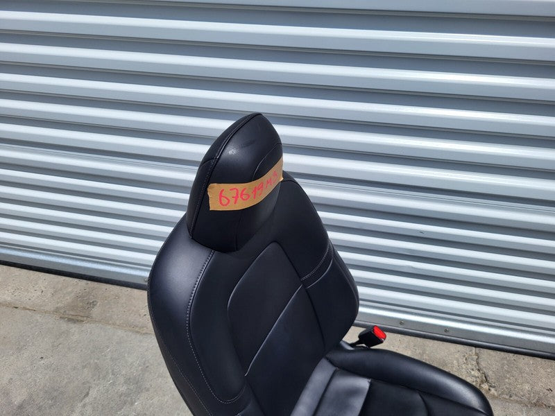 ⭕ 2017-2022 Tesla Model 3 Y Front Passenger Side 1st Row Seat Black Right Assy