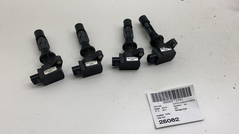6M8G12A366 ⭕2006-2014 Mazda MX-5 Miata SET of 4 Front Engine Motor Ignition Coil 6M8G12A366