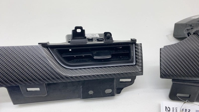 104277411D 2016-2020 Tesla Model X SET of Dash A/C Air Vent Outlet Dashboard Trim Panel OEM