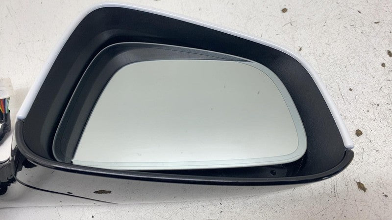 ⭕ 2021-2025 Model X Right Exterior Rear View Door Mirror White PPSW 10