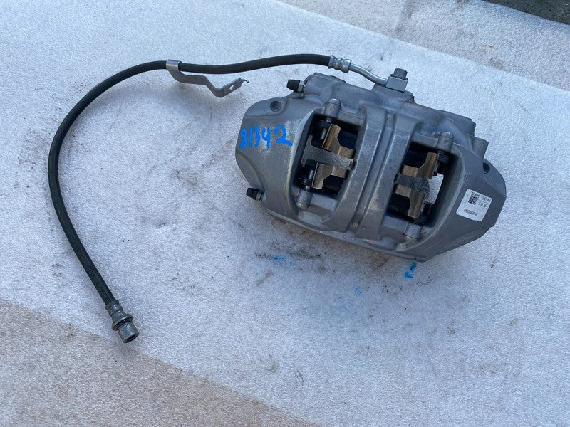 1188621 00 B ⭕ 20-23 Model Y MY Front Driver Side Caliper with Brake Line Left 1188621-00-B