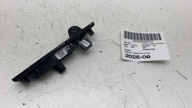 ⭕ 17-23 Model 3 Trunk Lid Liftgate Release Handle w/ Backup Camera 109