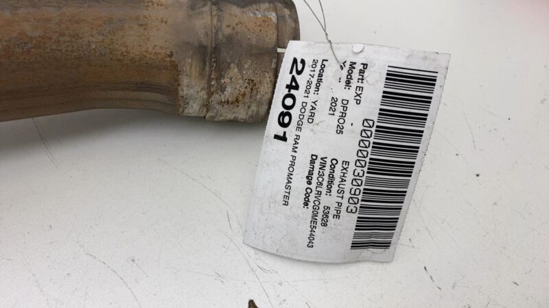 ⭕ 2014-2021 Ram ProMaster 1500 2500 3500 3.6L Exhaust System Pipe Tube Assembly